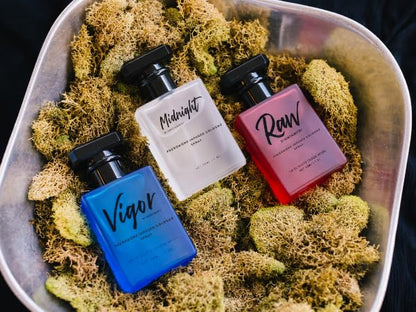 RawChemistry Pheromone Infused Men's Cologne Gift Set - 3 Pack, 1 oz Each