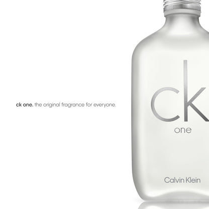 Calvin Klein CK One Eau de Toilette Spray, Unisex Fragrance, 3.3 oz