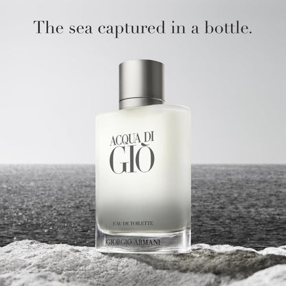 Giorgio Armani Acqua di Gio Eau de Toilette for Men, 3.3 Ounces