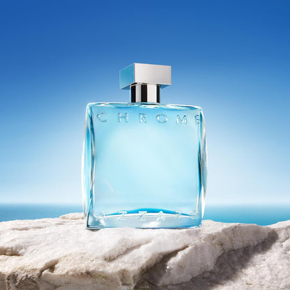 Azzaro Chrome Eau de Toilette for Men, 3.38 Fl Oz