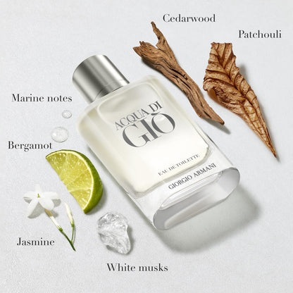 Giorgio Armani Acqua di Gio Eau de Toilette for Men, 3.3 Ounces