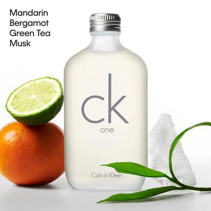 Calvin Klein CK One Eau de Toilette Spray, Unisex Fragrance, 3.3 oz