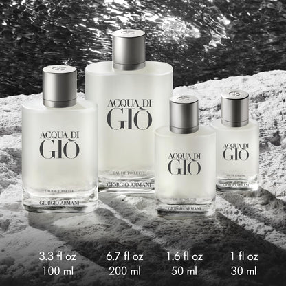Giorgio Armani Acqua di Gio Eau de Toilette for Men, 3.3 Ounces