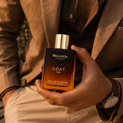 Bellavita Luxury G.O.A.T. Eau de Parfum for Men - Pack of 3, 100 ml Each (3.4 fl oz)