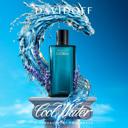 Davidoff Cool Water Eau de Toilette for Men, 4.2 fl oz